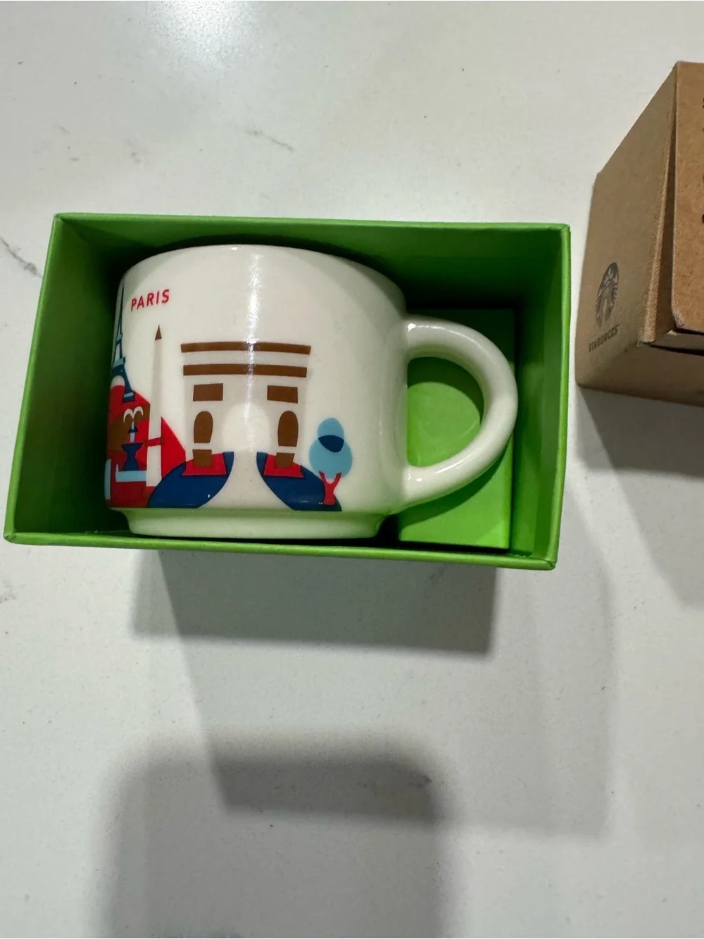 Starbucks Paris You Are Here Coffee Mug Cup 2  Oz